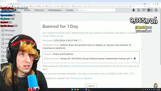 roblox banned me again