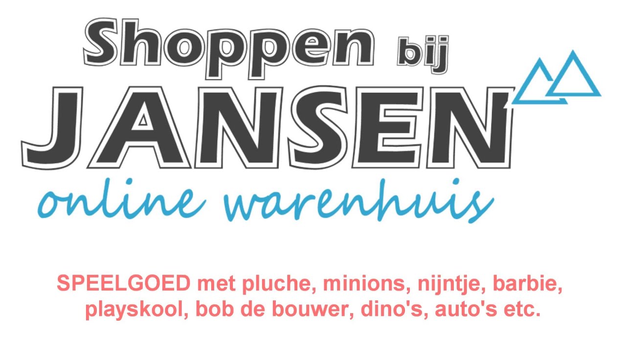 Shoppen Bij Jansen Webshop INTRO ... wat verkopen wij zoal?