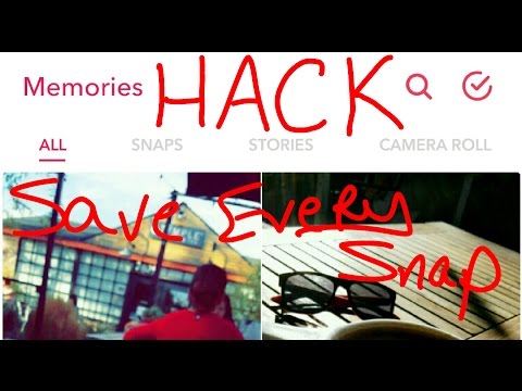 Snapchat Memories Hack How To Find Lost Snaps Save Every Snap