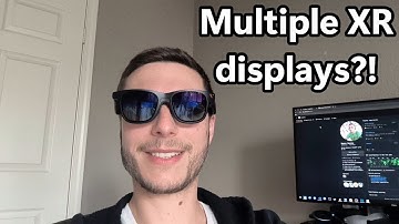 Demo - multiple XR displays on Linux (Breezy Desktop)