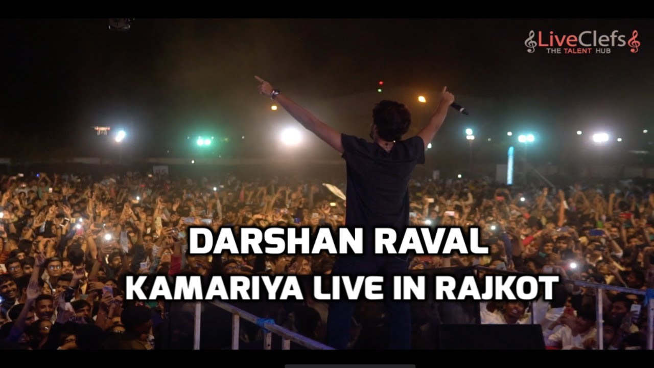 Darshan Raval Kamariya Live in Rajkot  LiveClefs  2019