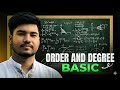 Order and Degree