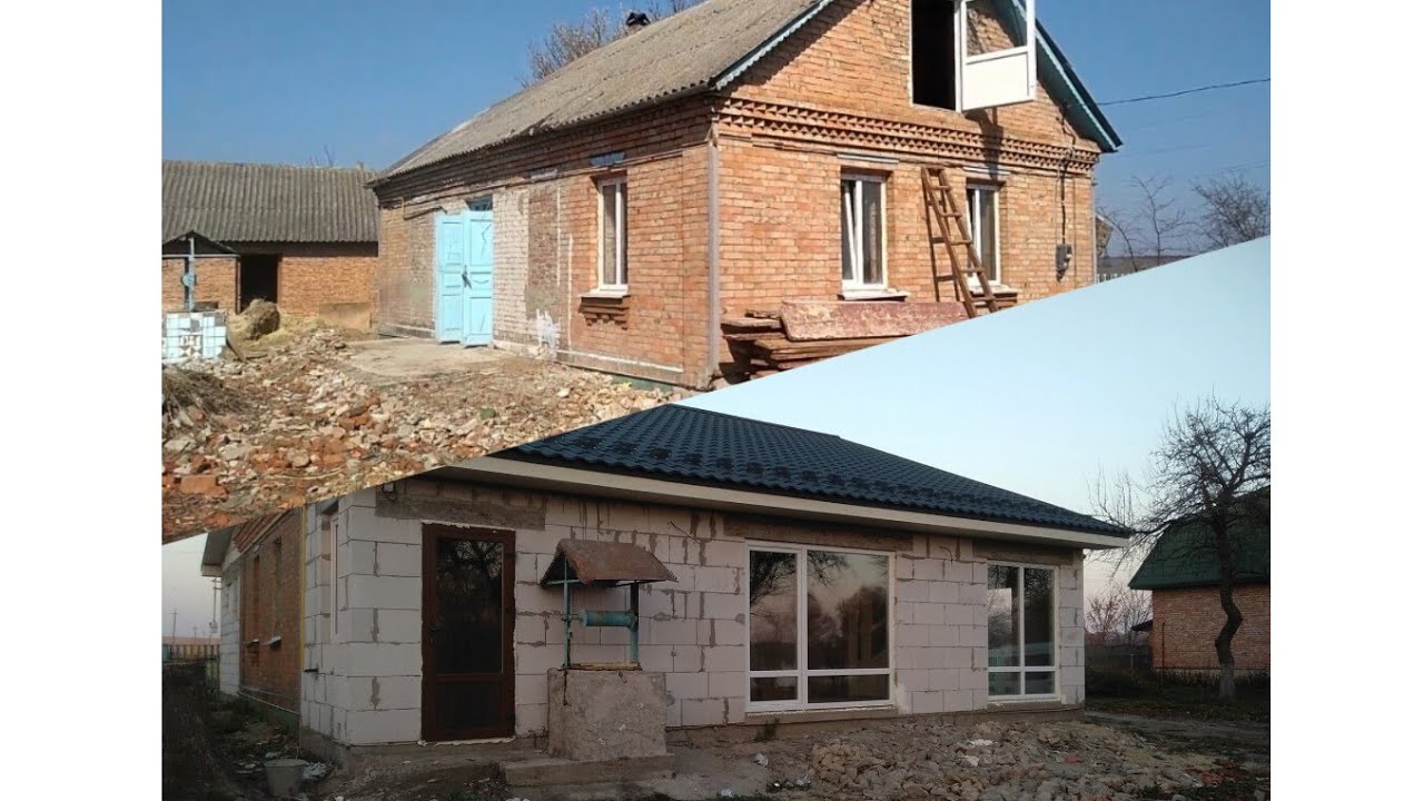 Будинок в селі, ремонт  своїми руками . Маленька історія