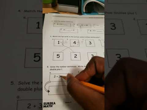 EngageNY: 1st grade, Module 1, Lesson 21 HW