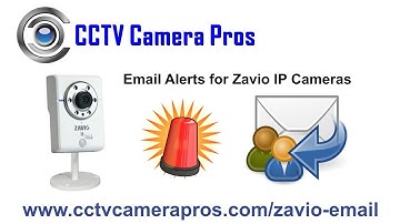 Network IP Camera Email Alert Notification
