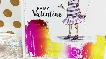 Unity Stamp Co Quick Tip  Brush on Foil