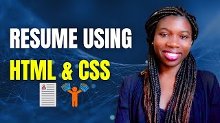 HTML CSS Resume Tutorial | Resume using HTML and CSS #html #css #htmltutorial