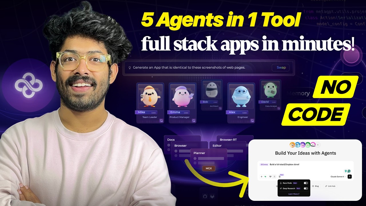 This AI Can Build Full Stack Websites & Apps In Minutes | MetaGPT X (MGX) Tutorial