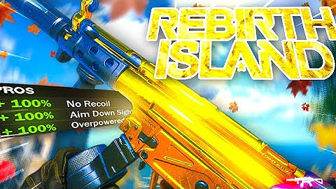 the CW MP5 is BROKEN on REBIRTH ISLAND! 🔥 (Vanguard Warzone)