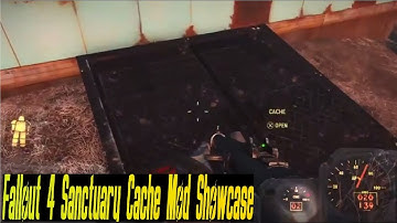 Fallout 4 Sanctuary Cache Mod Showcase!!!