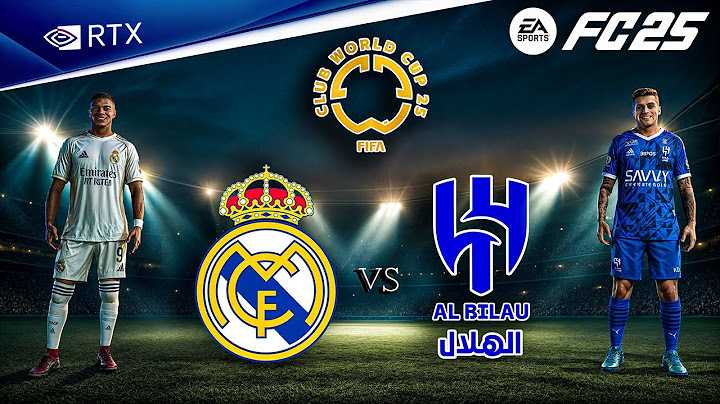 FC 25 - Real Madrid vs. Al Hilal | FIFA Club World Cup 2025 | PC™ [4K60]