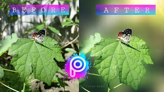 Picsart DSLR effecct | How to blur background in picsart | Picsart blur effect | picsart editing screenshot 4