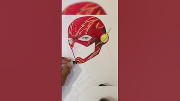 THE FLASH STUNNING DRAWING AND COLORING TUTORIALS PART 1