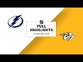 NHL Highlights: Lightning vs. Predators (Oct 28, 2025)