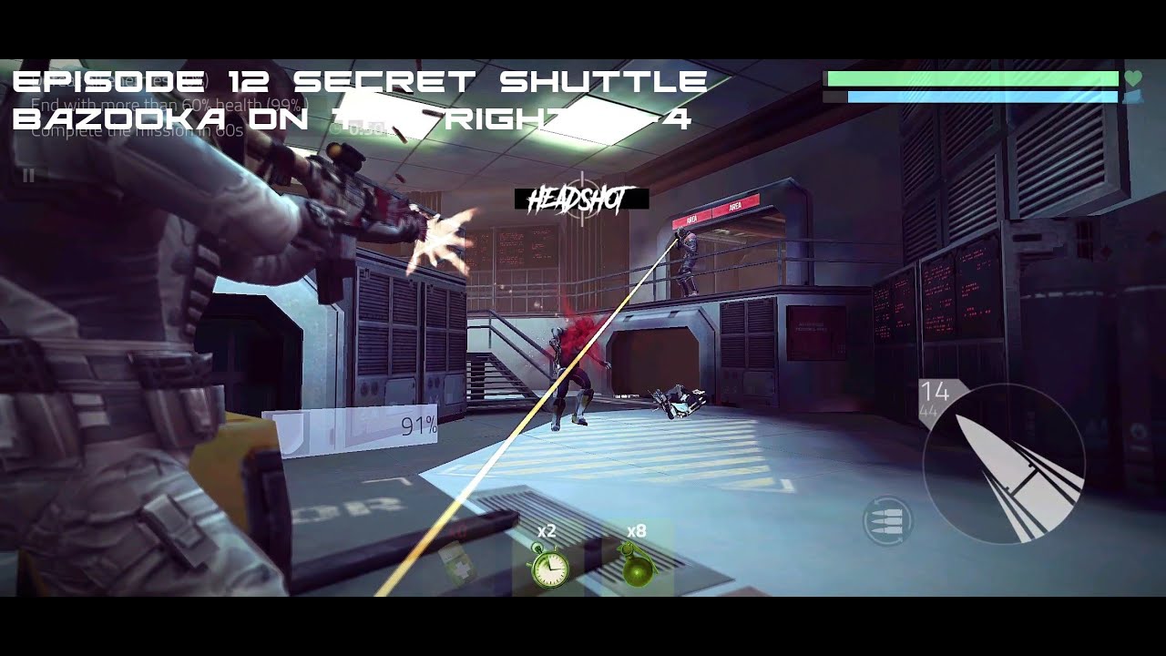 Cover Fire - Episode 12 Secret Shuttle - Bazooka On The Right (12-4)