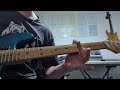 One Minute Lick No. 77June 24th 2022 Ritchie Blackmore A Minor Triplet Melodic Sequence