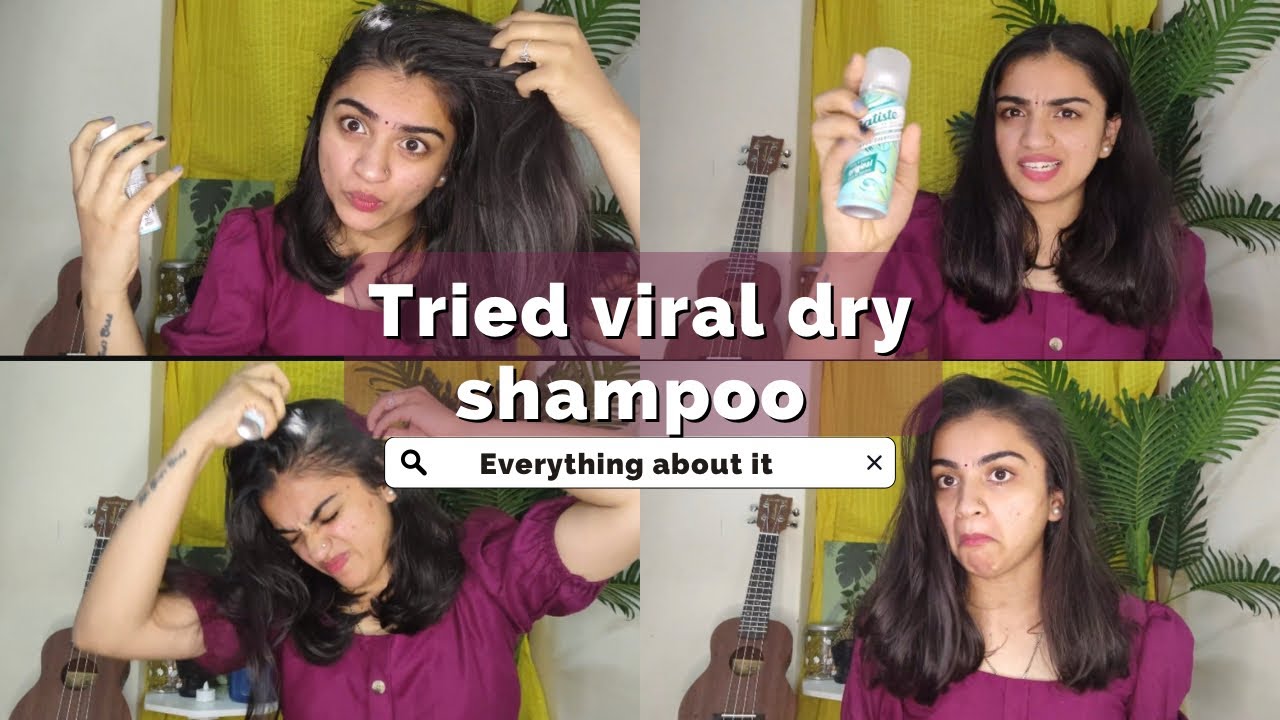 Testing Trending Dry Shampoo Demo + Review Trying Dry Shampoo Hacks amazonfinds YouTube