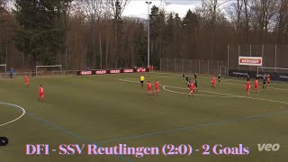 DFI vs SSV Reutlingen (2:0) - Nalu 2 goals