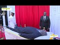 DP  Ruto was caught laughing while give his last respect to former president Mwai Kibaki