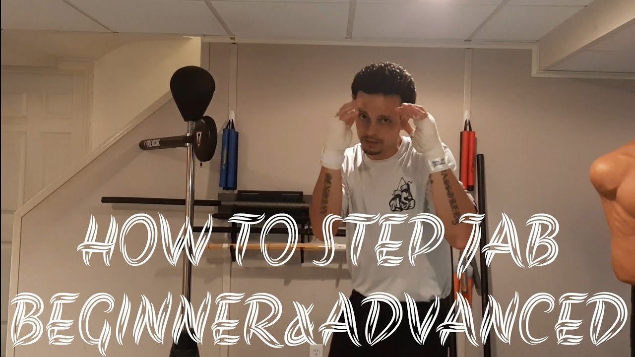 HOW TO STEP JAB BEGINNER TO ADVANCED - YouTube