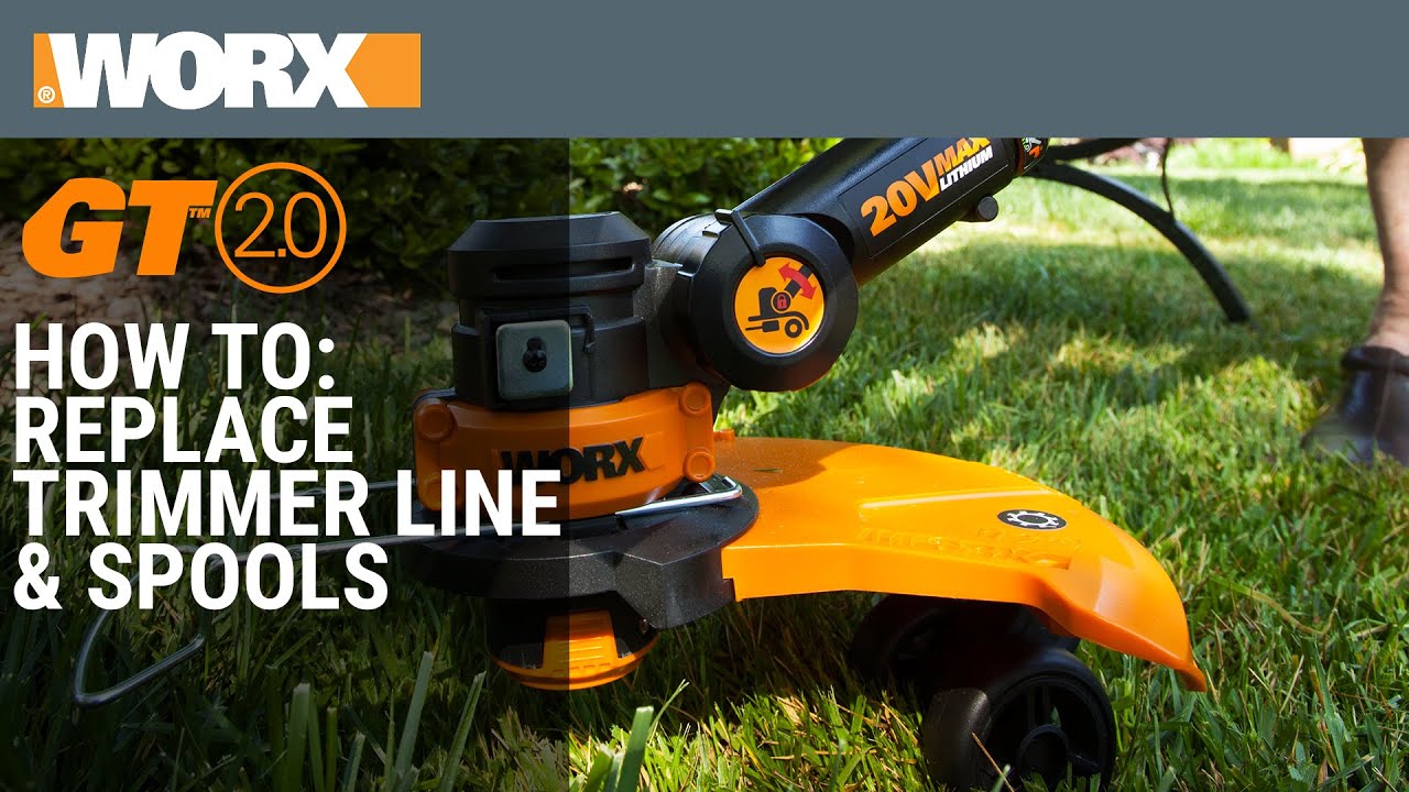 worx battery powered weed eater