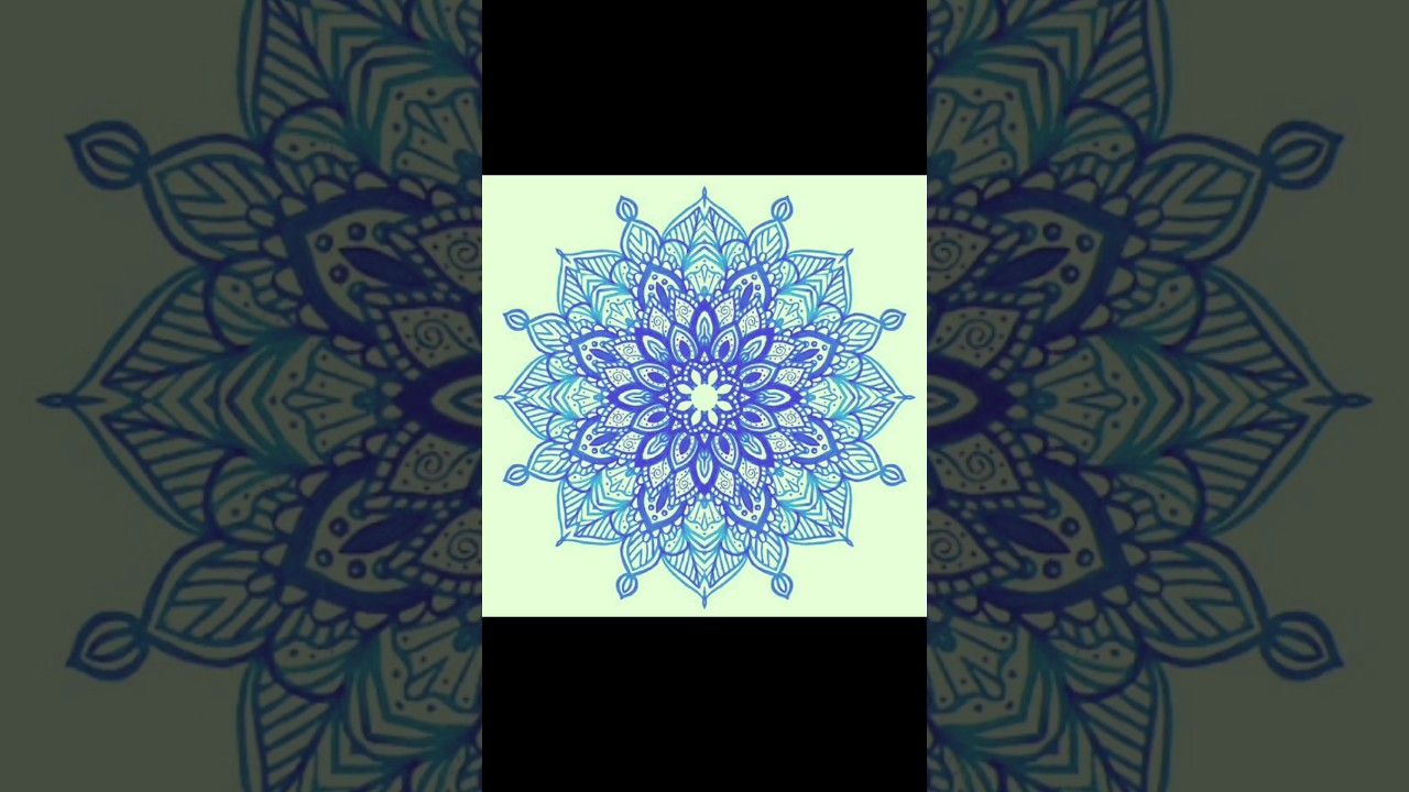 Mandala art 21 