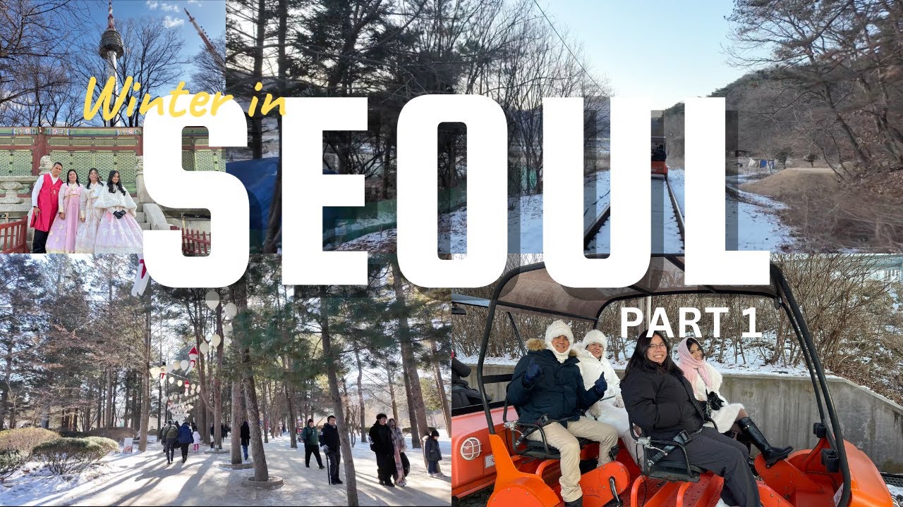Winter in Seoul | PART 1 | Hanbok at Gyeongbokgung, Nami Island, Alpaca World & More!