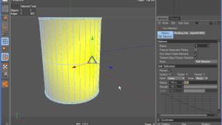 Distorting a model with soft selection, Bodypaint 3D