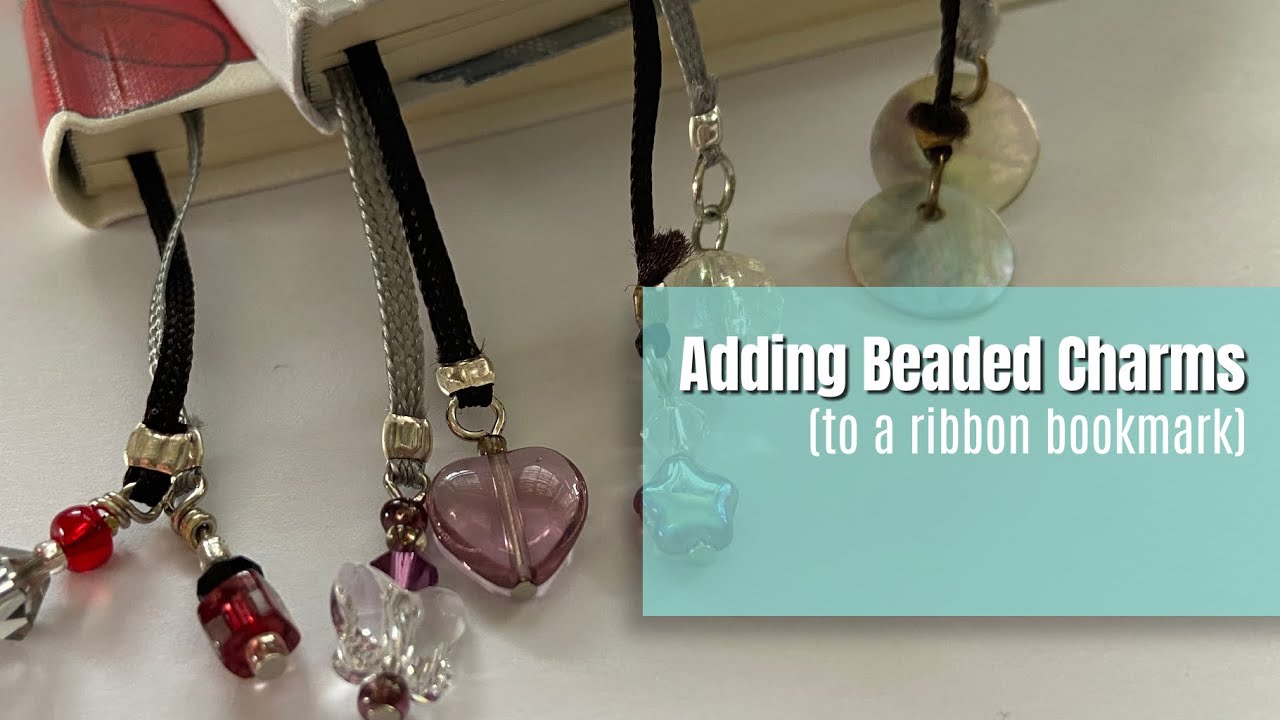 How to make a ribbon bookmark 