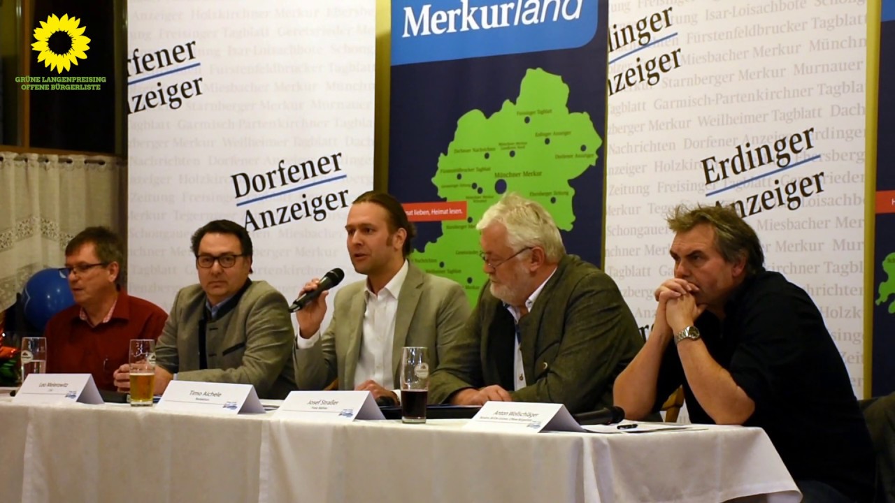 Wahl Langenpreising: Ablauf der Podiumsdiskussion