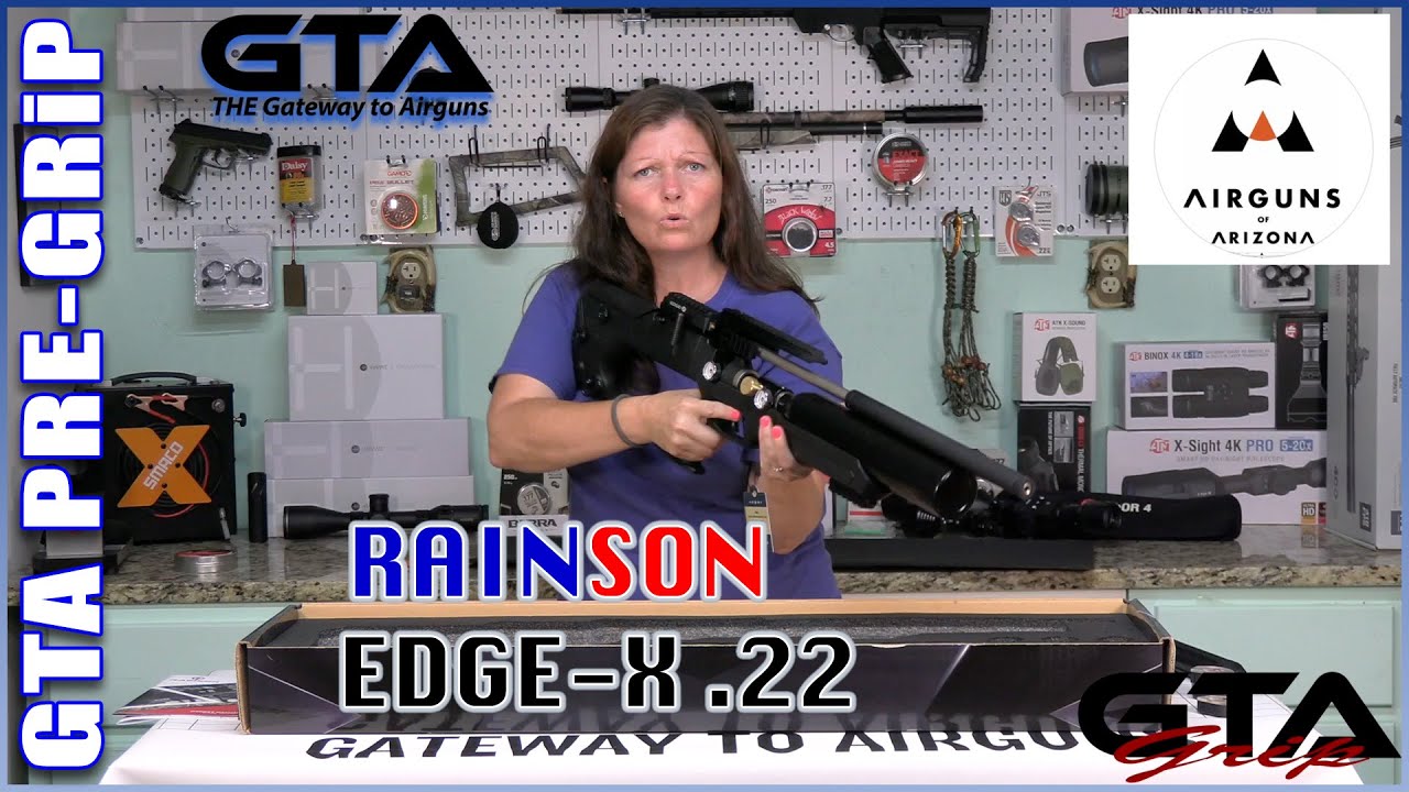 RAINSON EDGE X .22 PreGRiP Gateway to Airguns Airgun Overview