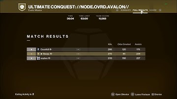 Trio - Ultimate Conquest: //NORD.OVRD.AVALON// - (Warlock POV)