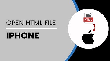 How To Open Html File On iPhone 2024