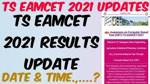 TS EAMCET 2021 Results Date & Time Released//TS EAMCET 2021 Rank Card//BiPC Results..?