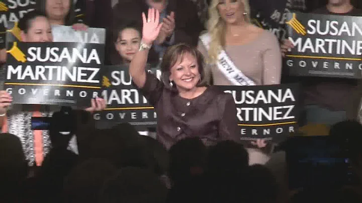 Governor Susana Martinez to serve second term