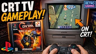 Contra Legacy of War ~ PlayStation One CRT TV Gameplay