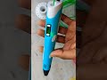 3D pen for beautiful 3D art 🫒🍊#gadget #trending #unboxing #entertainment #product #3d #christmas