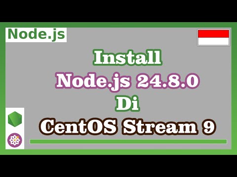 Install Node.JS 24.8.0 di CentOS Stream 9