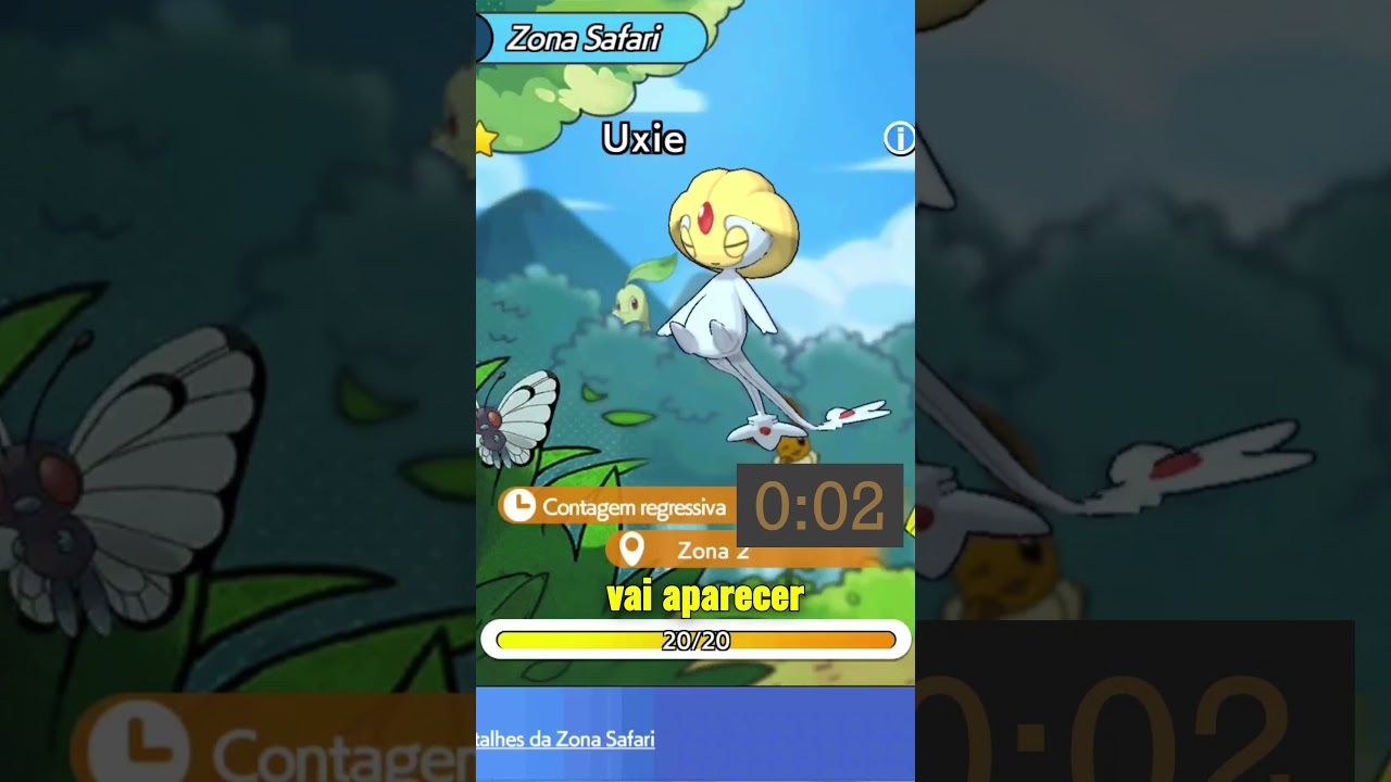 Pokémon bônus da Zona Safari (20x)