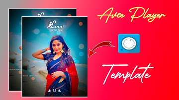 Trending Avee Player Template | How to Avee Player Template | Hindi song Status Editing Video 2023