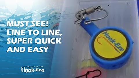 MUST SEE Amazing multi function fishing tool ties line to line/leader Super Quick & Easy!