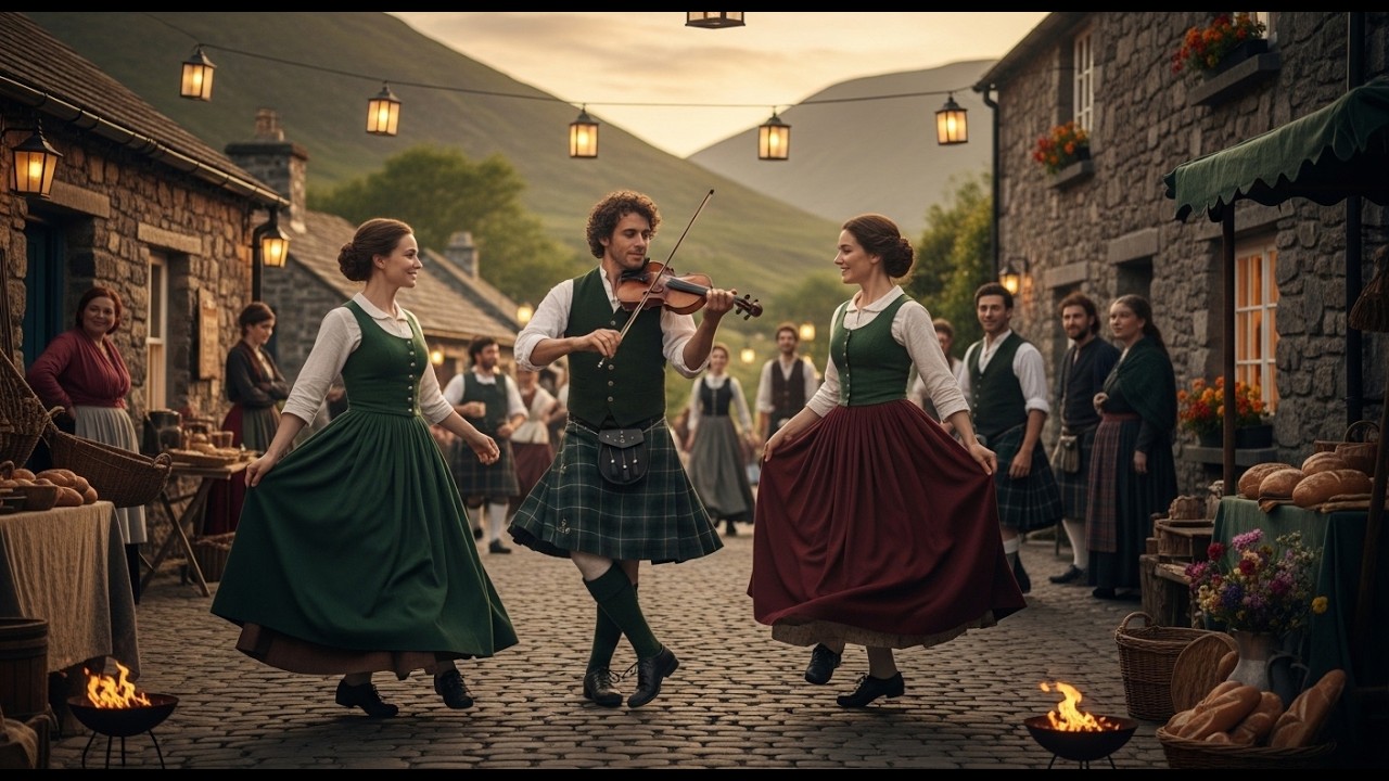 Lively Celtic Fiddle Music – Joyful & Heartwarming Irish Folk Instrumentals for Relaxation and Happy