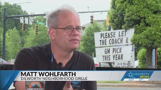 Celebrity Charlotte sports bar speaks on surprise visit from David Tepper on now-viral NFL Draft sign Net Worth
