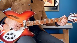 The Beatles - I Need You - Guitar Cover - Rickenbacker 360/12C63 - Gibson J-160E chords