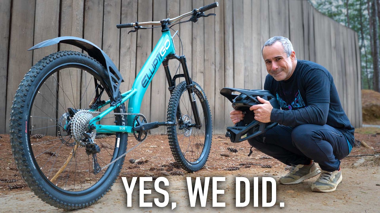 Я превратил обычный велосипед для езды стоя в настоящего монстра для скоростного спуска.