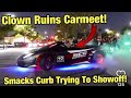 CLOWN In Lambo RUINS Cali Car Meet! (Live RICE Or NICE)