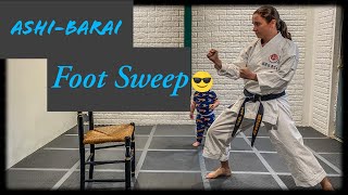 Karate Workout: ashi-barai, sweeping techniques