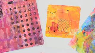 Gel Printing and Printmaking with Mary Beth Shaw