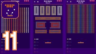 Brick Mania: Fun Arcade Game | Part 11 | Dense 1 - 10 Walkthrough | iOS/Android screenshot 3