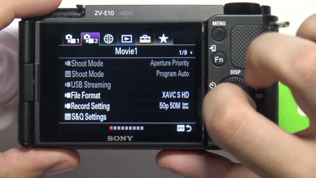 SONY ZV-E10 – How to Change Custom Key Zoom Speed - YouTube